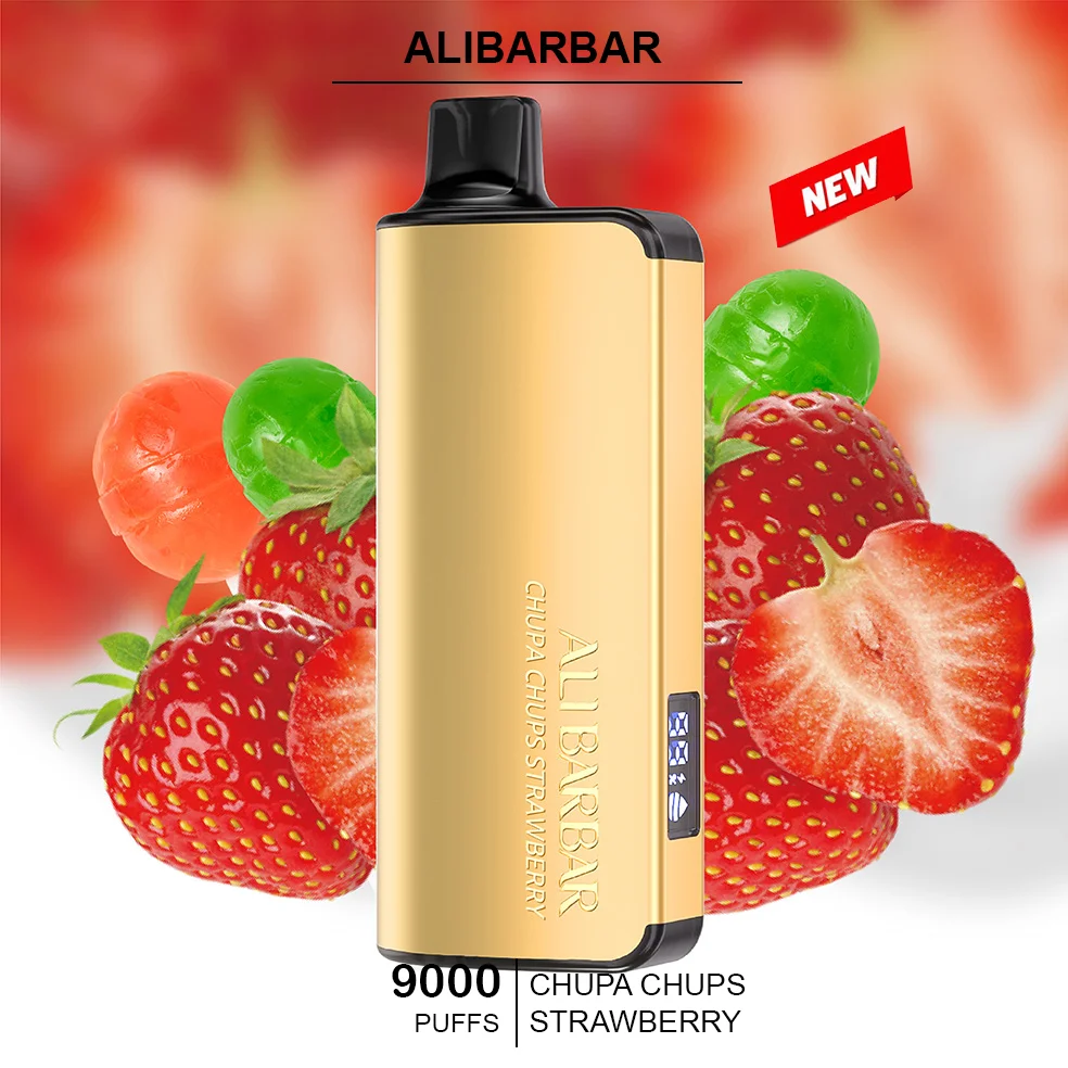 alibarbar ingot chupa chups strawberry – 9000 puffs.webp alibarbar ingot chupa chups strawberry – 9000 puffs.webp